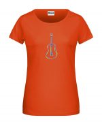 Handdrawn-Guitar - Bio-Shirt Frauen rundhals – Bild 10