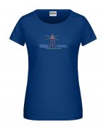 Handdrawn-Lighttower - Bio-Shirt Frauen rundhals – Bild 5