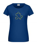 Handdrawn-Puzzle - Bio-Shirt Frauen rundhals – Bild 4