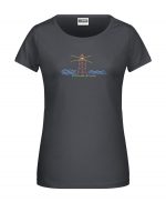 Handdrawn-Lighttower - Bio-Shirt Frauen rundhals – Bild 2