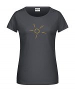 Handdrawn-Sun - Bio-Shirt Frauen rundhals – Bild 4