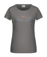 Handdrawn-Lighttower - Bio-Shirt Frauen rundhals – Bild 3