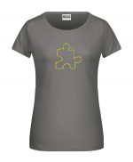 Handdrawn-Puzzle - Bio-Shirt Frauen rundhals – Bild 2