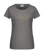 Handdrawn-Sun - Bio-Shirt Frauen rundhals – Bild 5