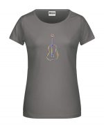 Handdrawn-Guitar - Bio-Shirt Frauen rundhals – Bild 5