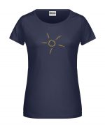 Handdrawn-Sun - Bio-Shirt Frauen rundhals – Bild 6