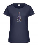 Handdrawn-Guitar - Bio-Shirt Frauen rundhals – Bild 6