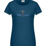 Handdrawn-Lighttower - Bio-Shirt Frauen rundhals