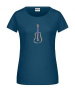 Handdrawn-Guitar - Bio-Shirt Frauen rundhals – Bild 3