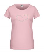 Handdrawn-Heart - Bio-Shirt Frauen rundhals – Bild 7
