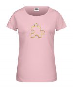 Handdrawn-Puzzle - Bio-Shirt Frauen rundhals – Bild 5