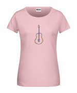 Handdrawn-Guitar - Bio-Shirt Frauen rundhals – Bild 8