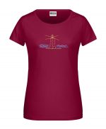 Handdrawn-Lighttower - Bio-Shirt Frauen rundhals – Bild 7