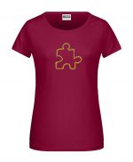 Handdrawn-Puzzle - Bio-Shirt Frauen rundhals – Bild 10