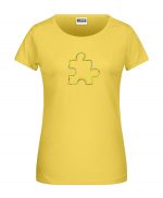 Handdrawn-Puzzle - Bio-Shirt Frauen rundhals – Bild 6