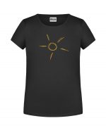Handdrawn-Sun - Bio-Shirt Mädchen rundhals – Bild 9