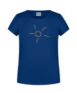 Handdrawn-Sun - Bio-Shirt Mädchen rundhals – Bild 3