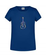 Handdrawn-Guitar - Bio-Shirt Mädchen rundhals – Bild 3