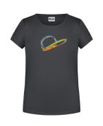 Handdrawn-Cap - Bio-Shirt Mädchen rundhals