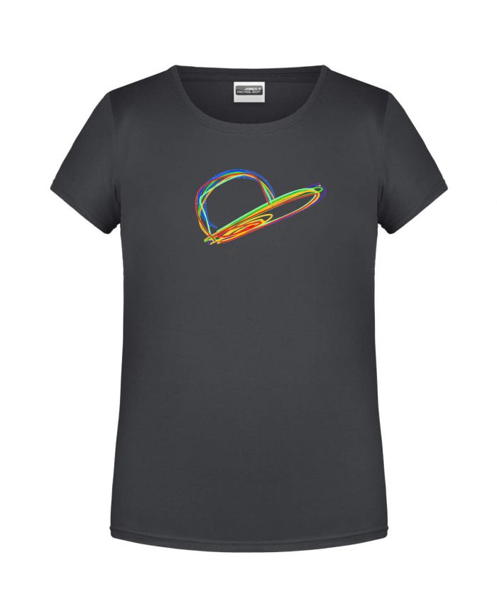 Handdrawn-Cap - Bio-Shirt Mädchen rundhals – Bild 1