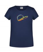 Handdrawn-Cap - Bio-Shirt Mädchen rundhals – Bild 5