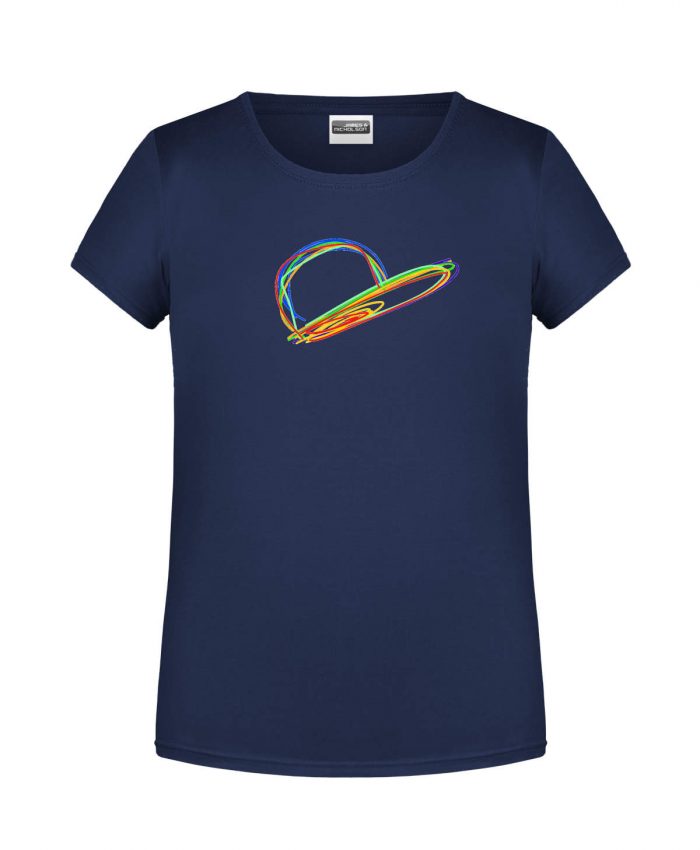 Handdrawn-Cap - Bio-Shirt Mädchen rundhals – Bild 5