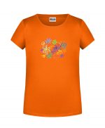 Handdrawn-Flowers - Bio-Shirt Mädchen rundhals – Bild 9