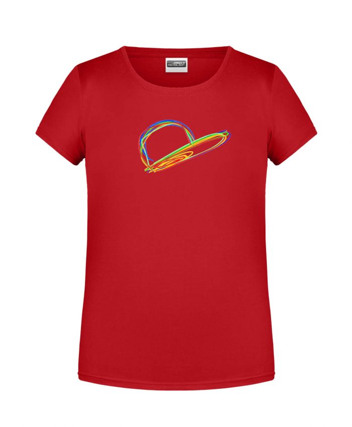 Handdrawn-Cap - Bio-Shirt Mädchen rundhals – Bild 4