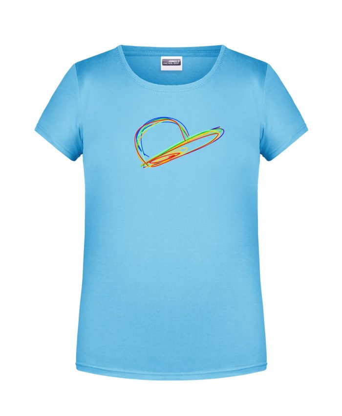 Handdrawn-Cap - Bio-Shirt Mädchen rundhals – Bild 7