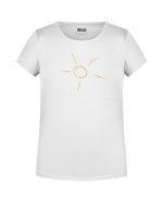Handdrawn-Sun - Bio-Shirt Mädchen rundhals – Bild 10