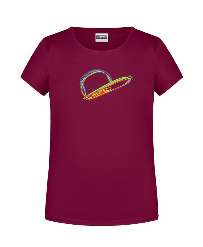 Handdrawn-Cap - Bio-Shirt Mädchen rundhals – Bild 2