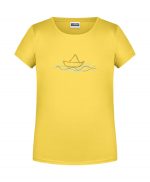 Handdrawn-Boat - Bio-Shirt Mädchen rundhals – Bild 7