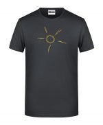 Handdrawn-Sun - Bio-Shirt Männer rundhals
