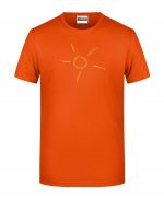 Handdrawn-Sun - Bio-Shirt Männer rundhals – Bild 9