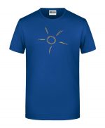 Handdrawn-Sun - Bio-Shirt Männer rundhals – Bild 2