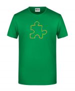 Handdrawn-Puzzle - Bio-Shirt Männer rundhals – Bild 7