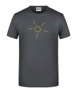 Handdrawn-Sun - Bio-Shirt Männer rundhals – Bild 5