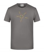 Handdrawn-Sun - Bio-Shirt Männer rundhals – Bild 6