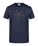 Handdrawn-Sun - Bio-Shirt Männer rundhals – Bild 7