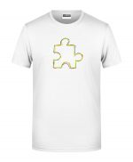 Handdrawn-Puzzle - Bio-Shirt Männer rundhals – Bild 11