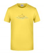 Handdrawn-Boat - Bio-Shirt Männer rundhals – Bild 8