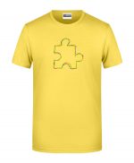 Handdrawn-Puzzle - Bio-Shirt Männer rundhals – Bild 8