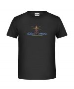 Handdrawn-lighttower - Bio-Shirt Jungen rundhals – Bild 6