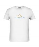 Handdrawn-Boat - Bio-Shirt Jungen rundhals – Bild 10
