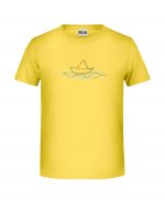 Handdrawn-Boat - Bio-Shirt Jungen rundhals – Bild 8