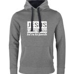 Jesus loves you but I'm his favorite – Hoodie Unisex