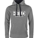 Jeremia 20, 11 - Ein starker Held – Hoodie Unisex