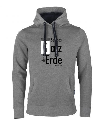 Salz der Erde - Matthäus 5,13 – Hoodie Unisex