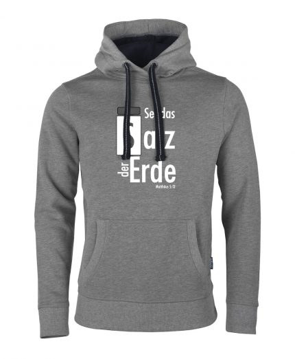 Salz der Erde - Matthäus 5, 13 – Hoodie Unisex