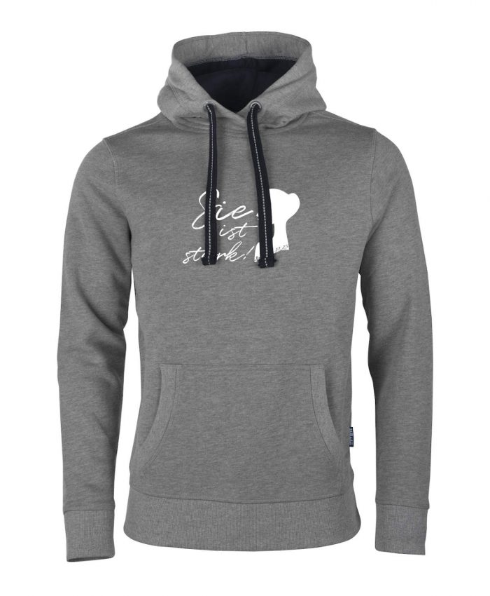 Sie ist stark – Hoodie Unisex – Bild 1